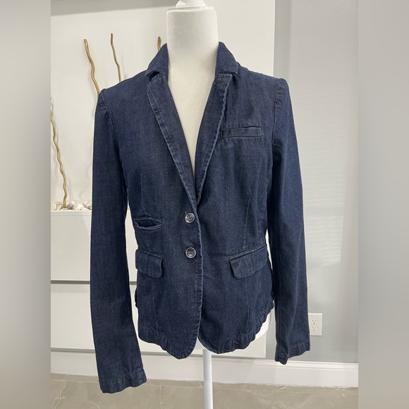 Anthropologie Jackets & Blazers - Anthropologie Dark Blue Blazer